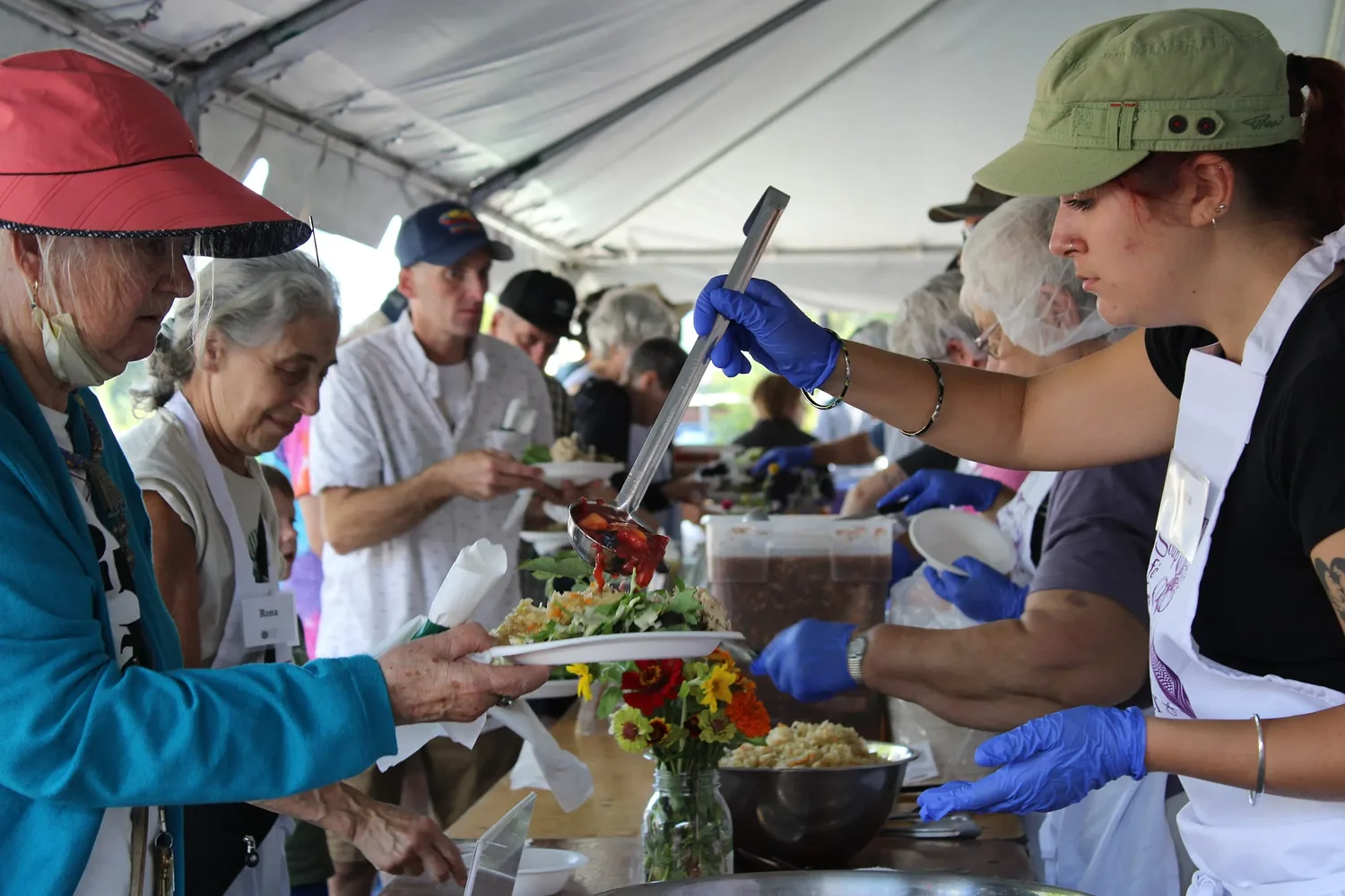 ‘Come sit at our table today’: Harvest Supper marks 20 years in Greenfield