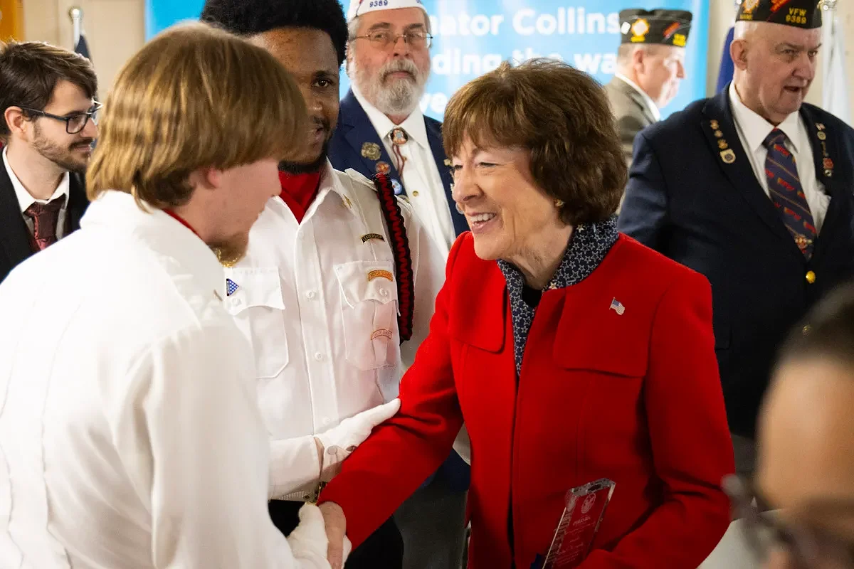 Susan Collins recounts ‘fight’ to save Job Corps in award presentation