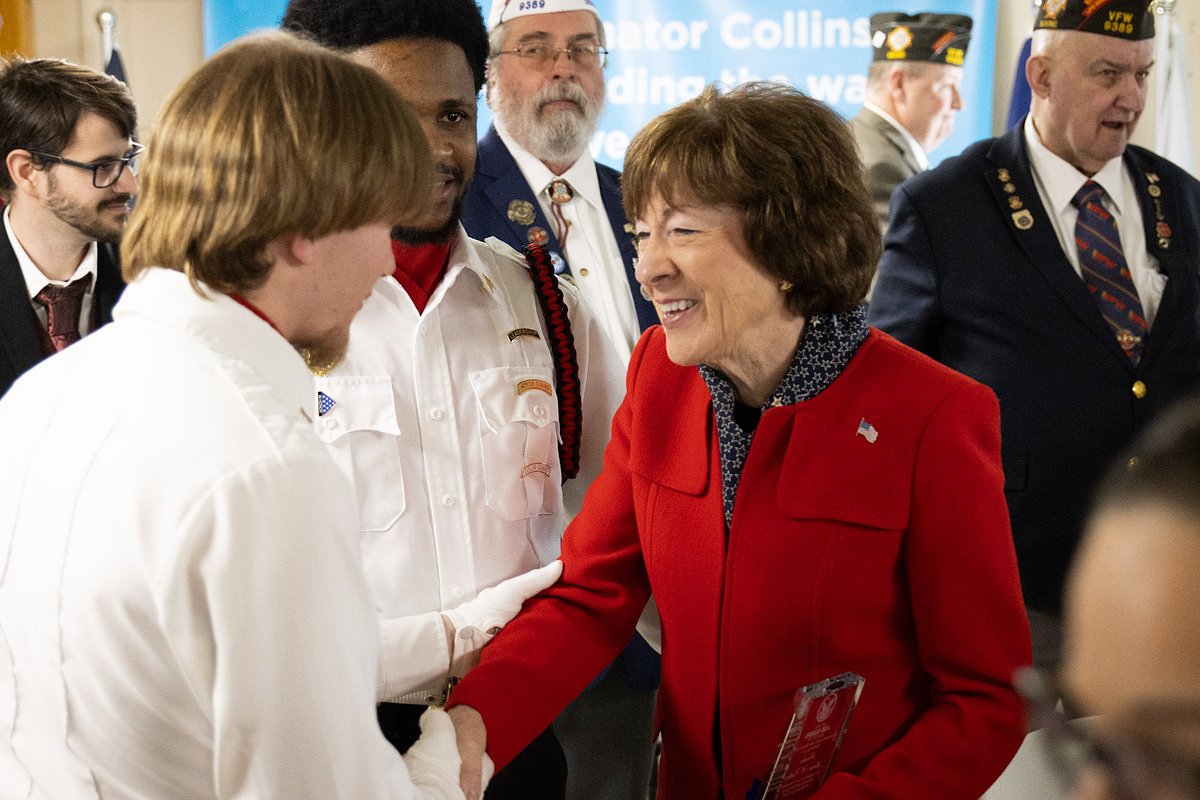 Susan Collins recounts ‘fight’ to save Job Corps in award presentation