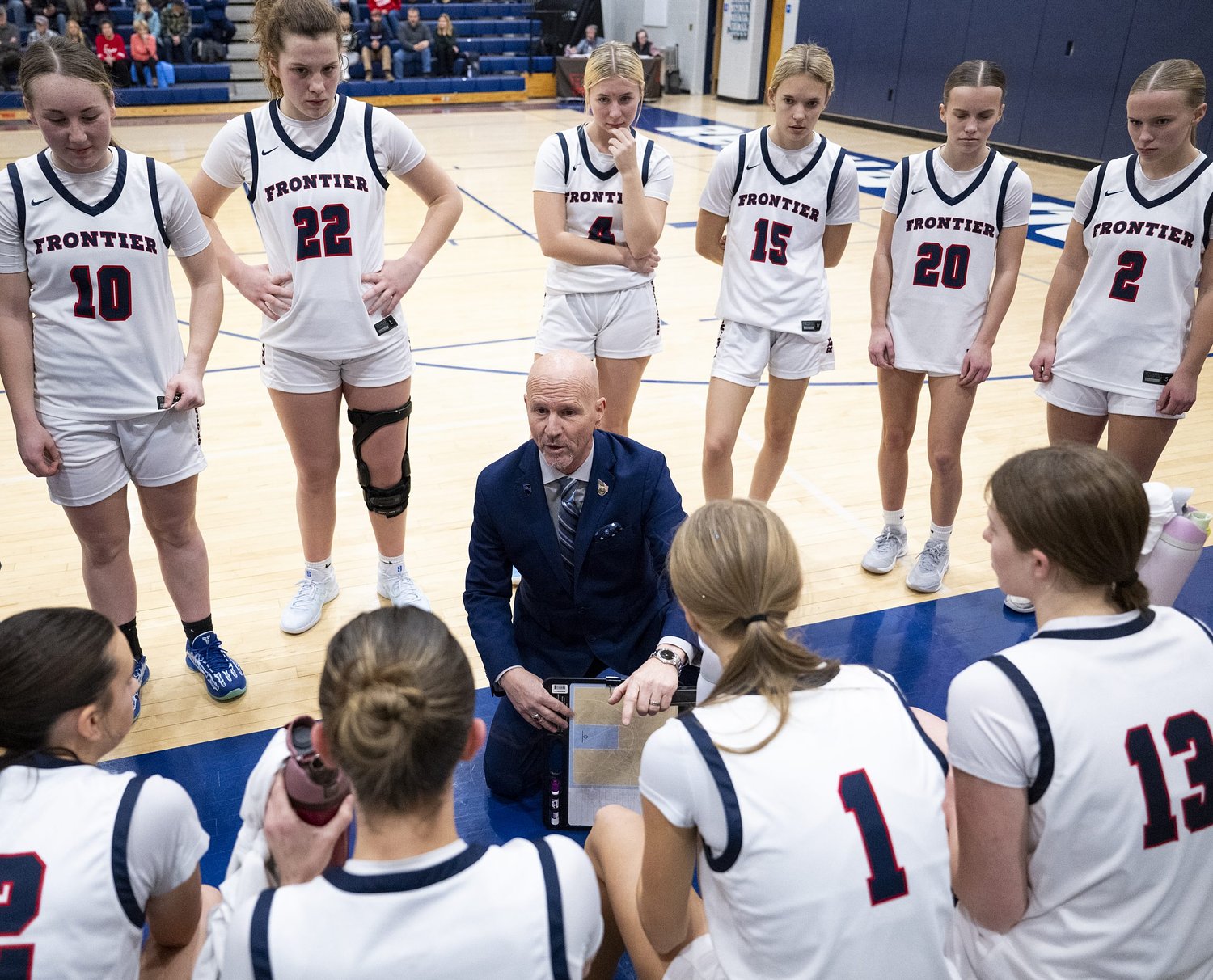 Frontier girls basketball earns No. 1 overall seed in D4, leads Franklin County MIAA tournament qualifiers
