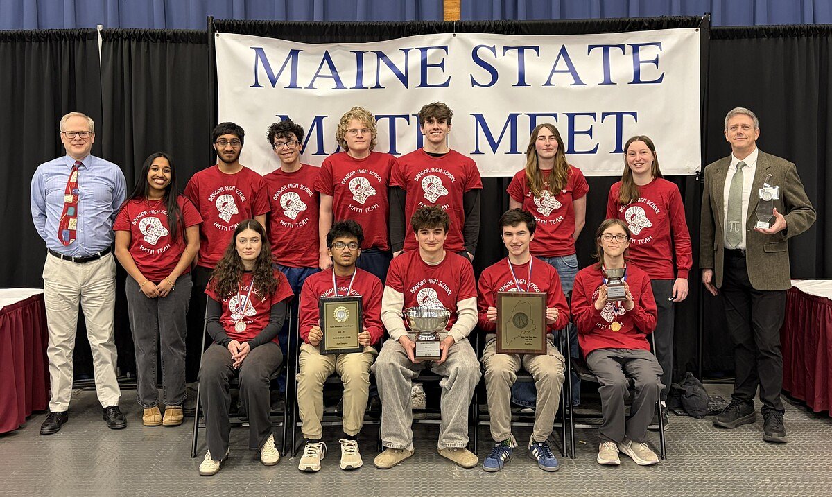 Bangor math team wins state championship
