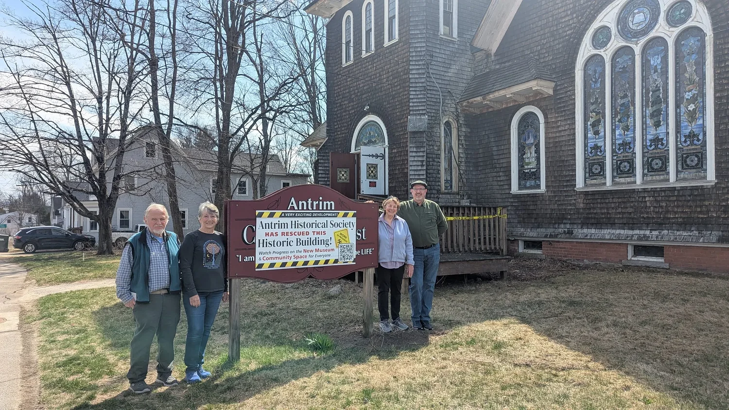 Historic Brown Church in Antrim finally transferred to Historical Society
