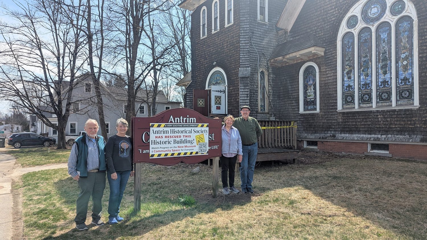 Historic Brown Church in Antrim finally transferred to Historical Society