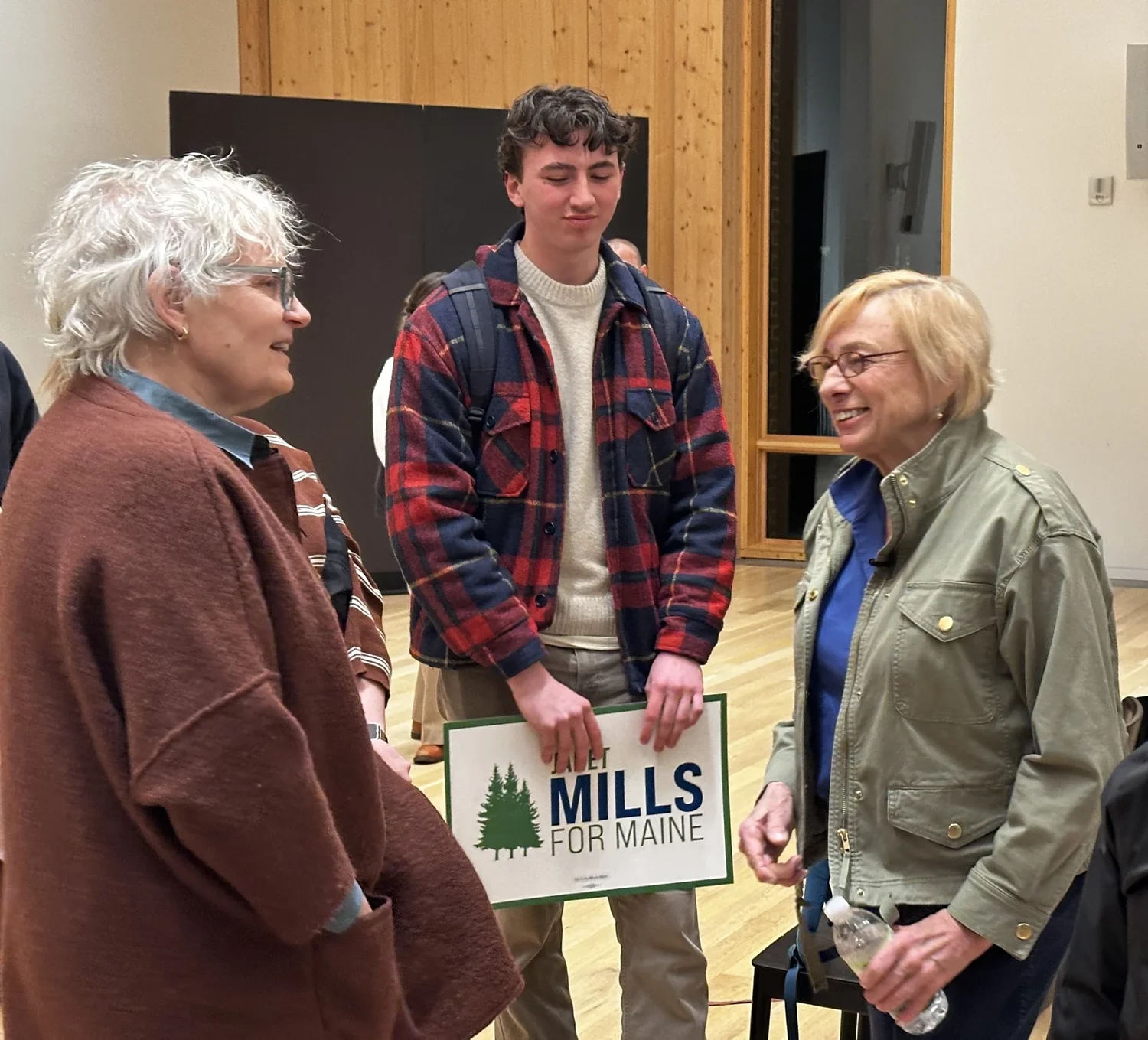 Janet Mills holds low-key town hall at Bowdoin College as questions surround Senate bid