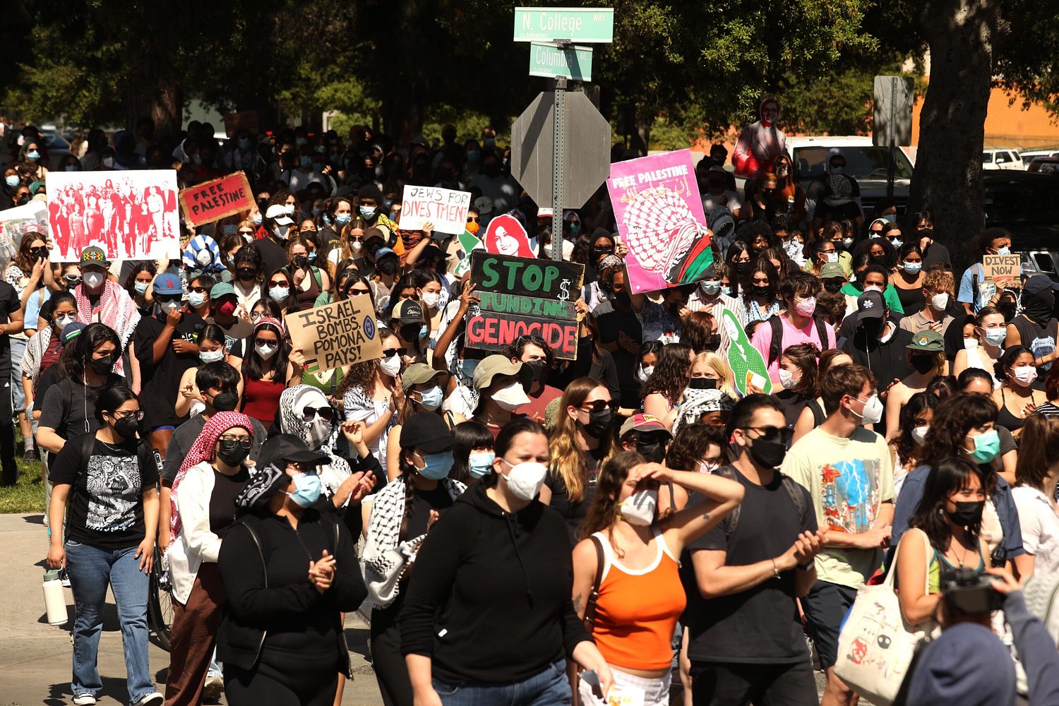 Pomona College anti-Israel protesters release threatening manifesto