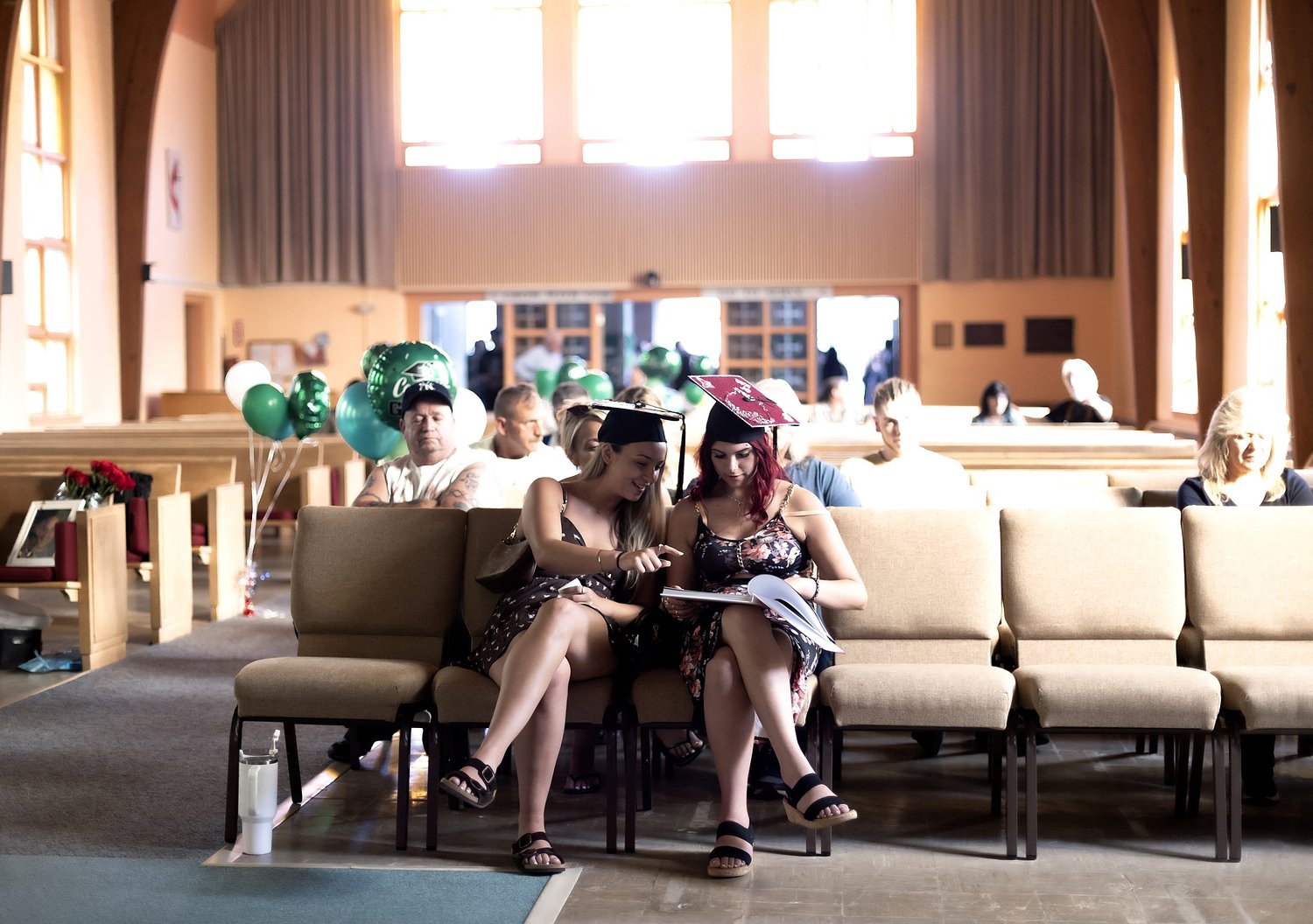 Alternative high school graduation celebrated by students and staff