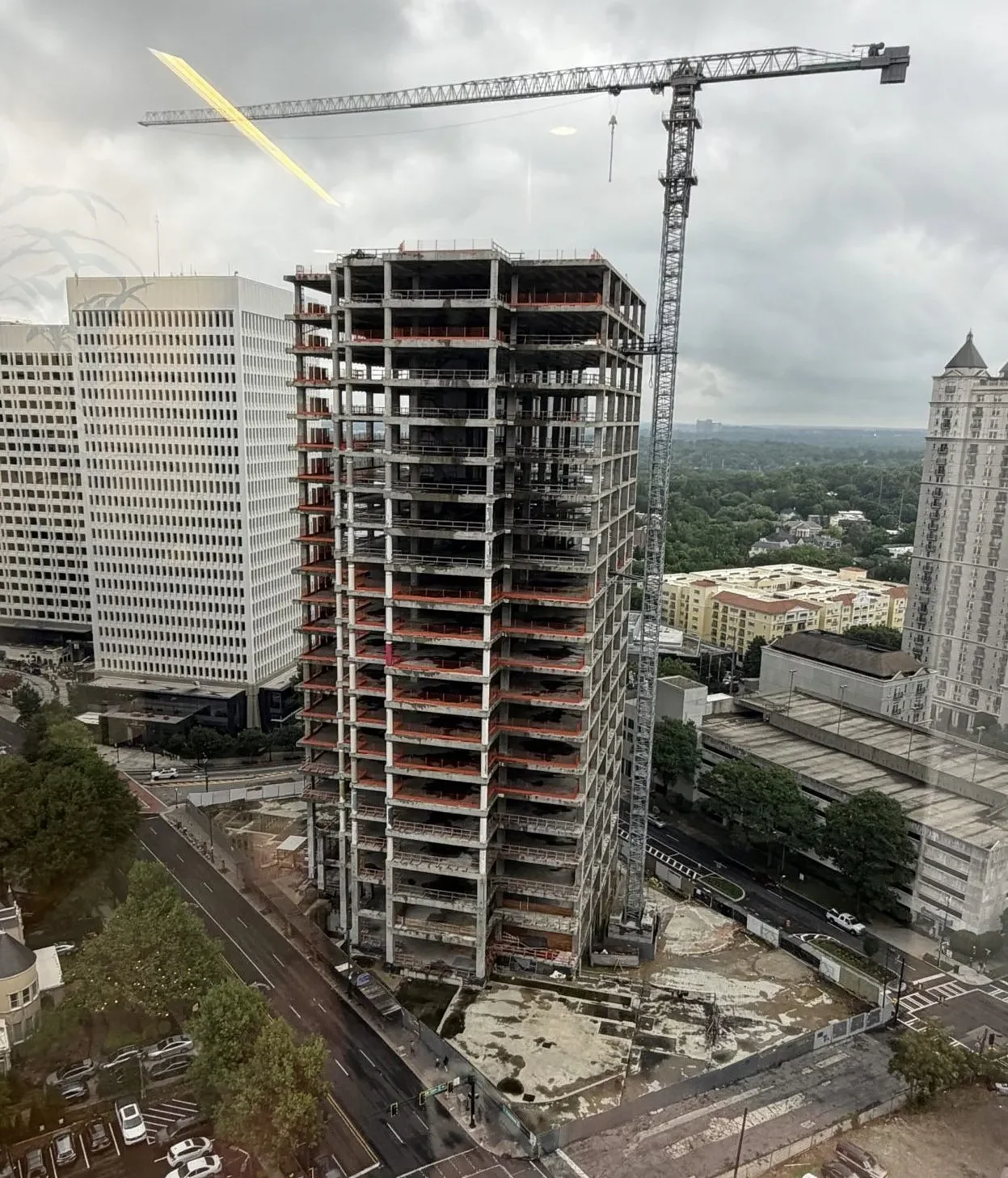 Atlanta City Council considers tax penalties for stalled construction site in Midtown