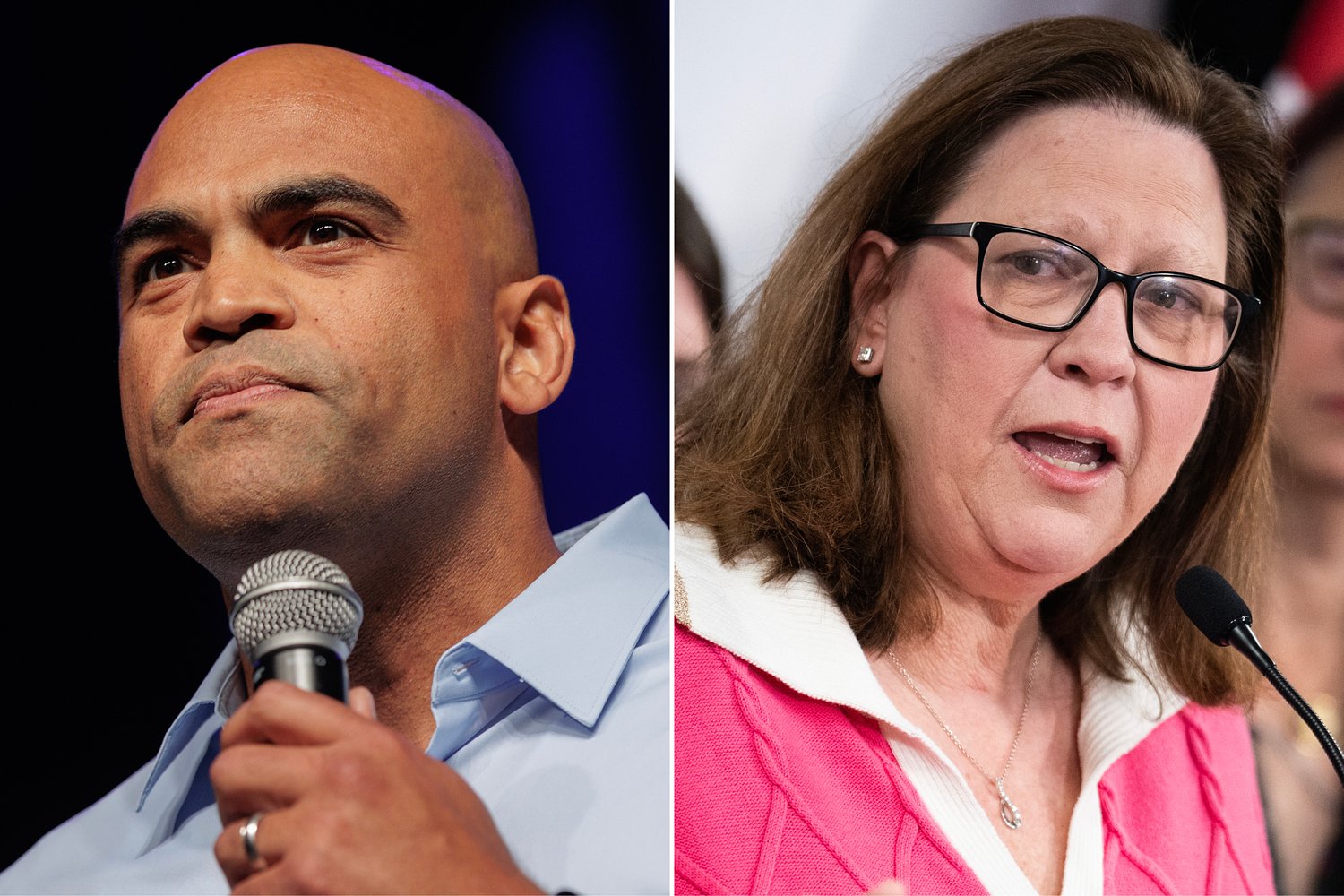 Allred leads Johnson in race for new North Texas congressional seat
