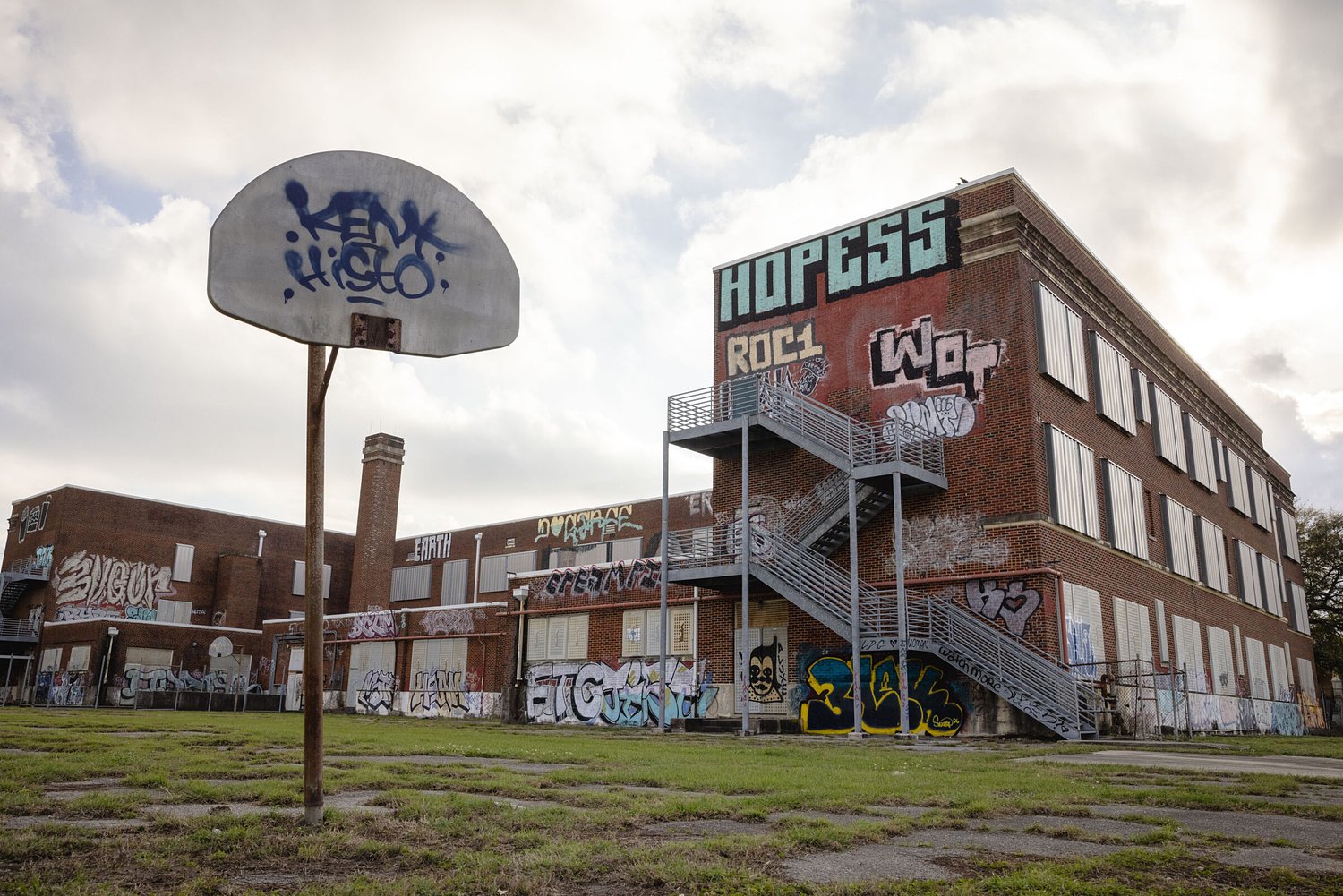 Redevelopment of historic school, originally opened for Black students and shuttered after Katrina, must include educational component