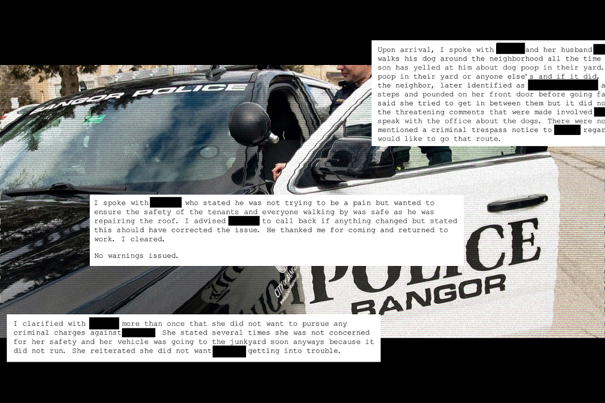 Dog poop and roommate disputes drive up Bangor’s crime rate