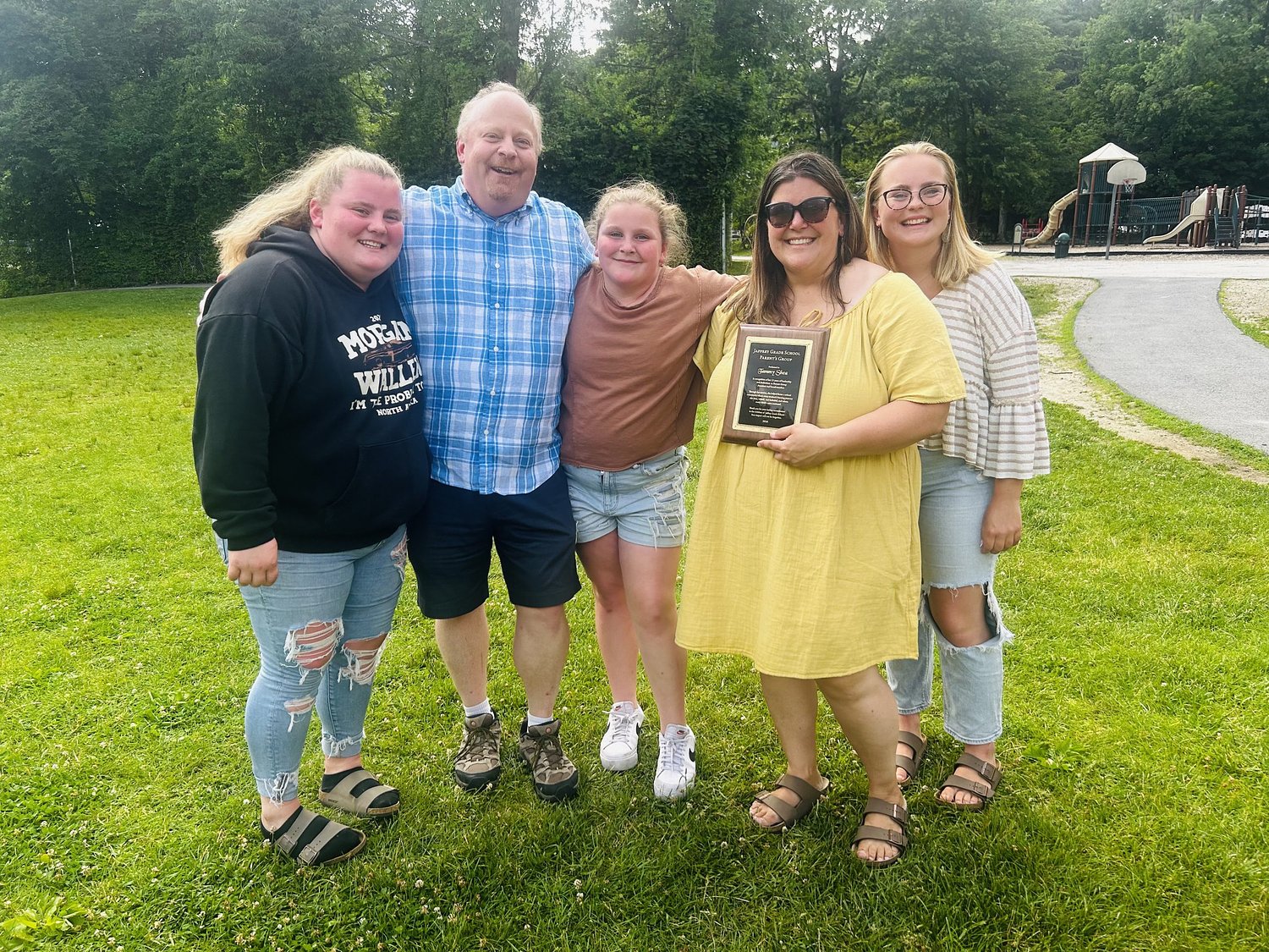 Jaffrey Grade School recognizes long-time volunteer Tammy Shea