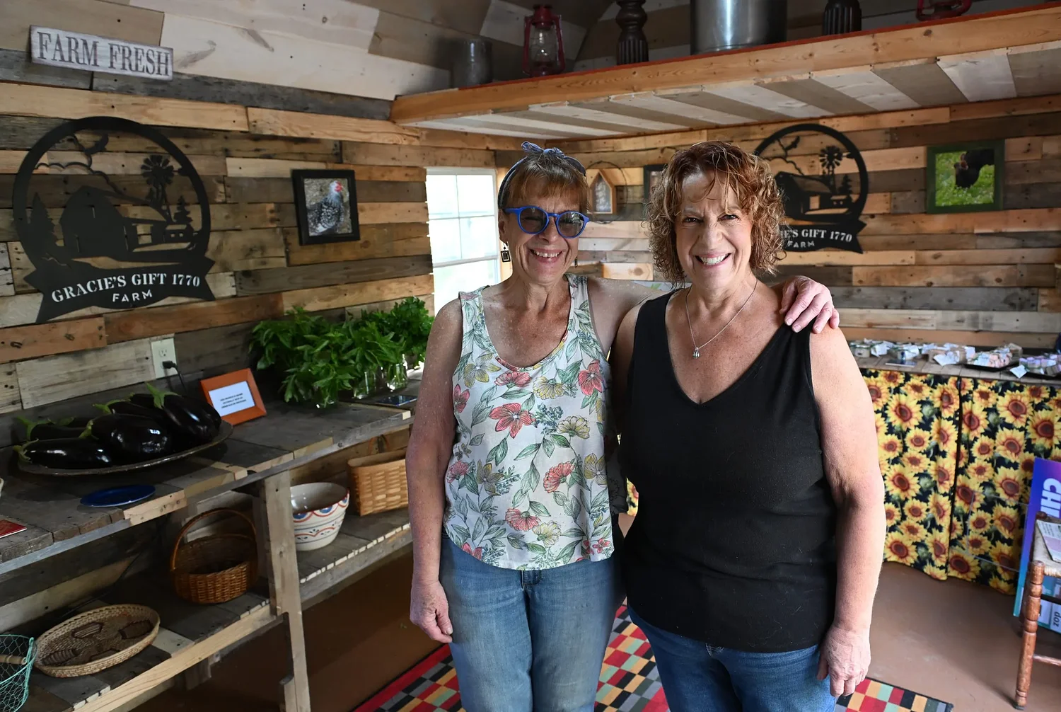 Sisters by birth, farmers by choice: The duo behind Gracie’s Gift 1770 Farm in Northfield