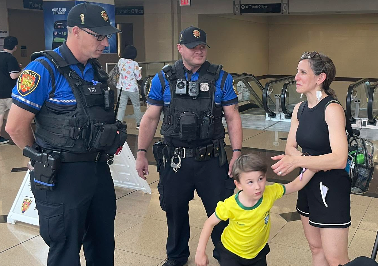 They thought they missed the World Cup. NJ transit cops got them there before kickoff.
