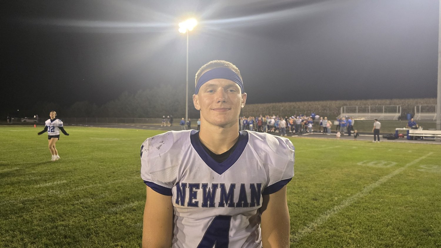 Newman’s Matthew Blackert, ‘the Harmon Bullet,’ runs wild in 40-14 win at Orion