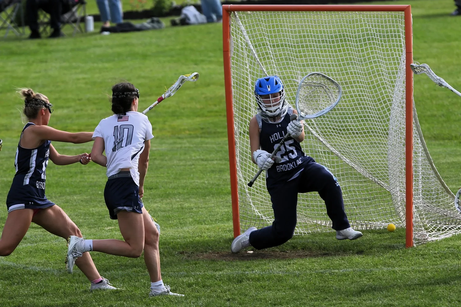 Ella Frink's seven goals lead Merrimack Valley to playoff victory