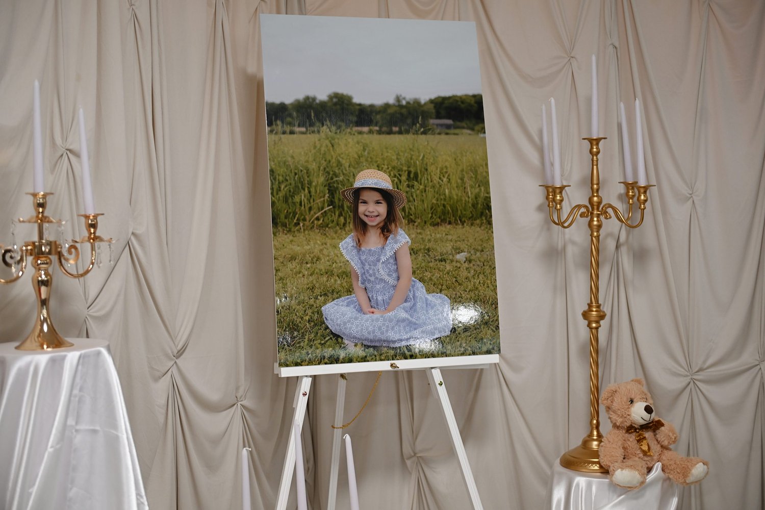 'She was an angel sent from heaven': Hundreds mourn 3-year-old killed by vehicle in Millers Falls driveway