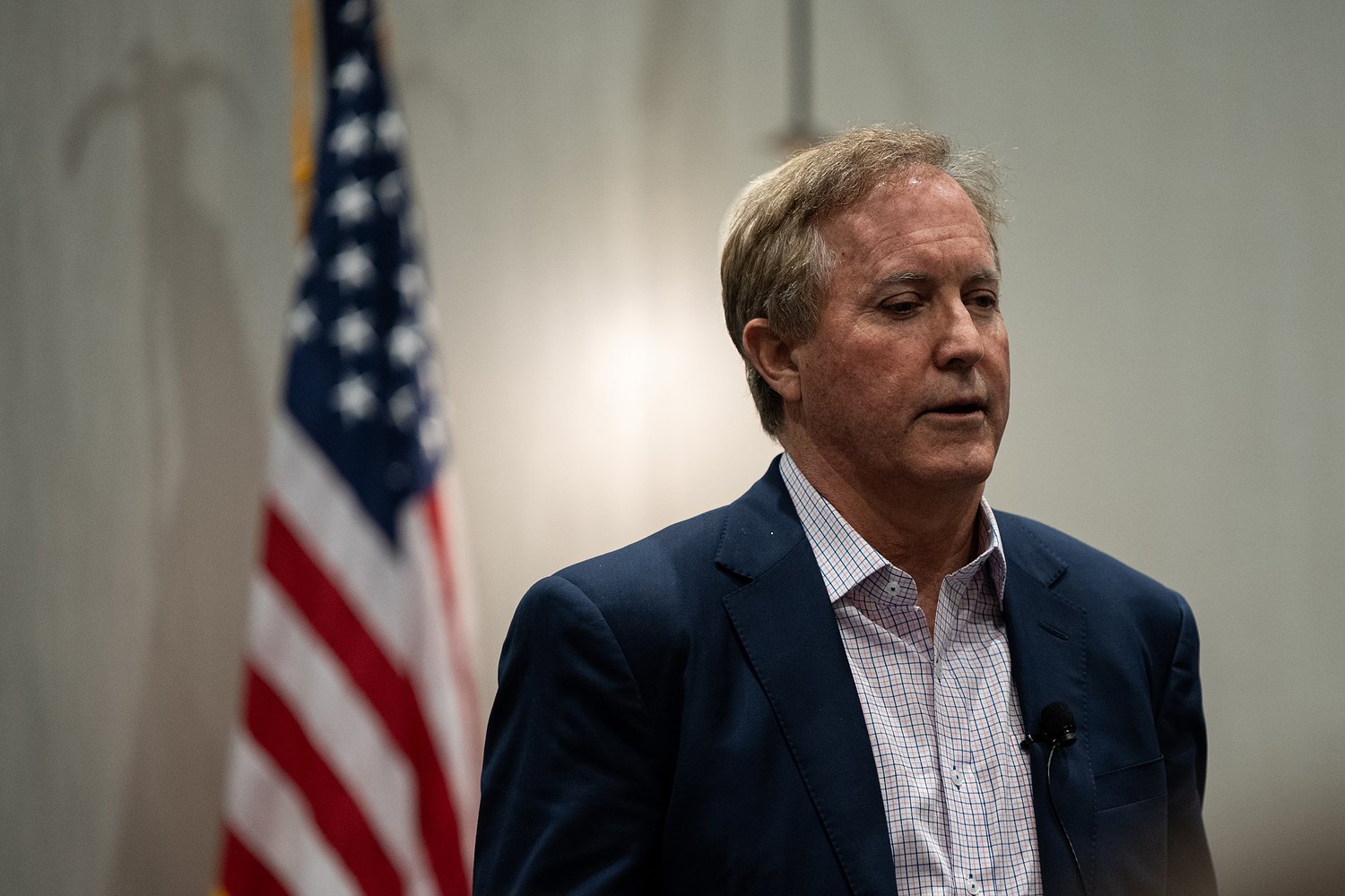 Paxton sues Denton to block gender-neutral changing rooms at Pride pool party