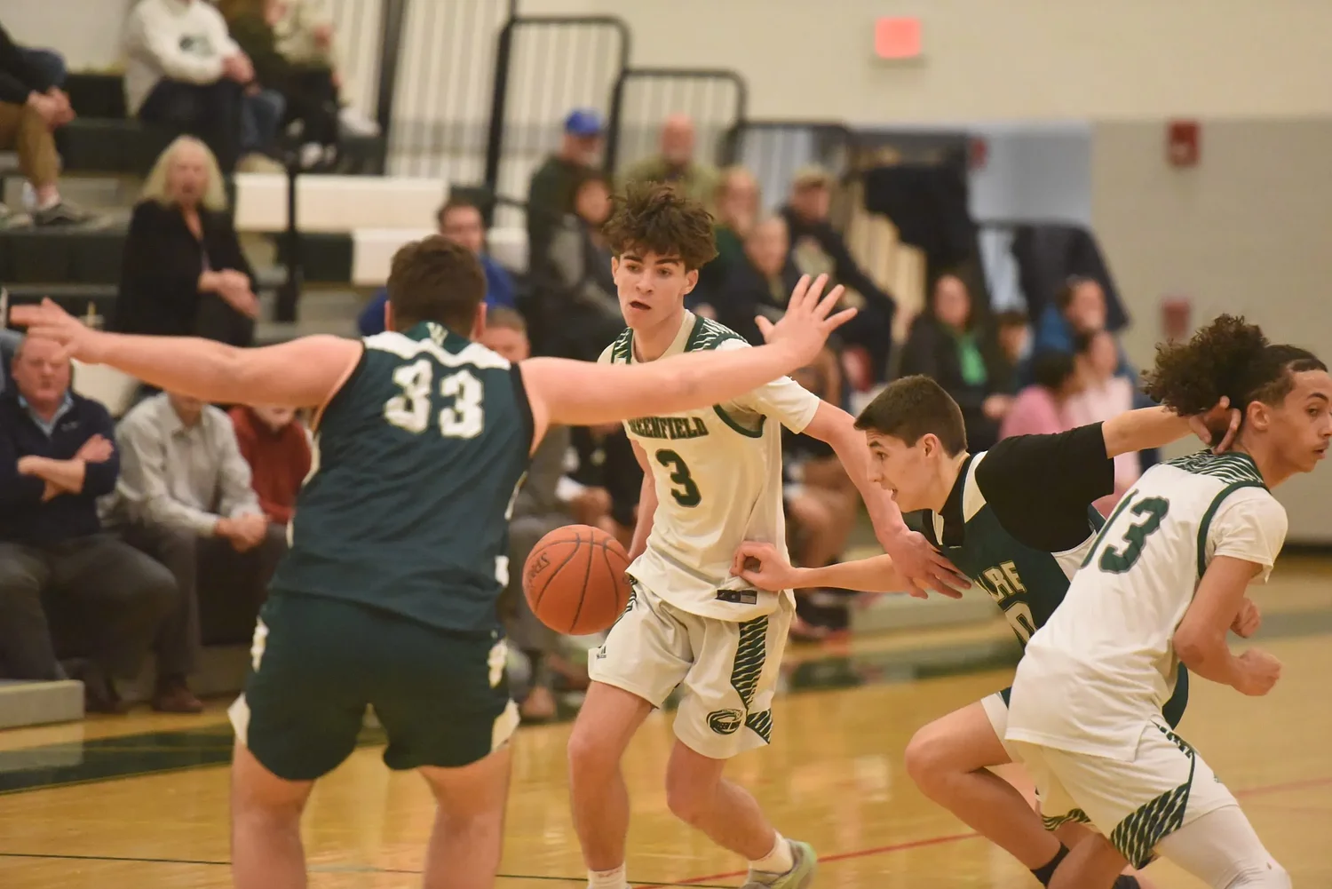 H.S. Roundup: Greenfield boys basketball downs Ware, heads to Class C title game