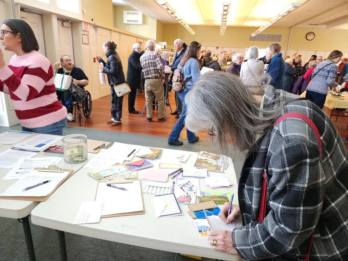 A Maine community is rallying around the family of a man arrested by ICE