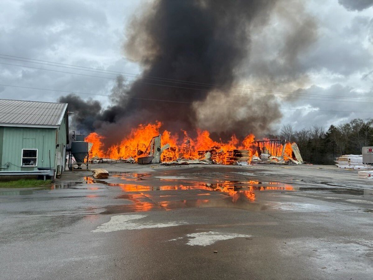 Here’s what we know about how Friday’s deadly fire at a Searsmont lumber mill spread