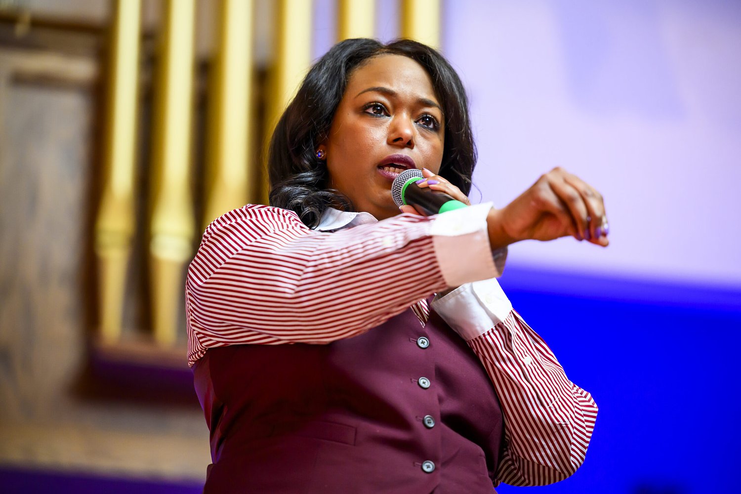 D.C. mayoral contender Janeese Lewis George campaigns with embattled councilman with antisemitic history