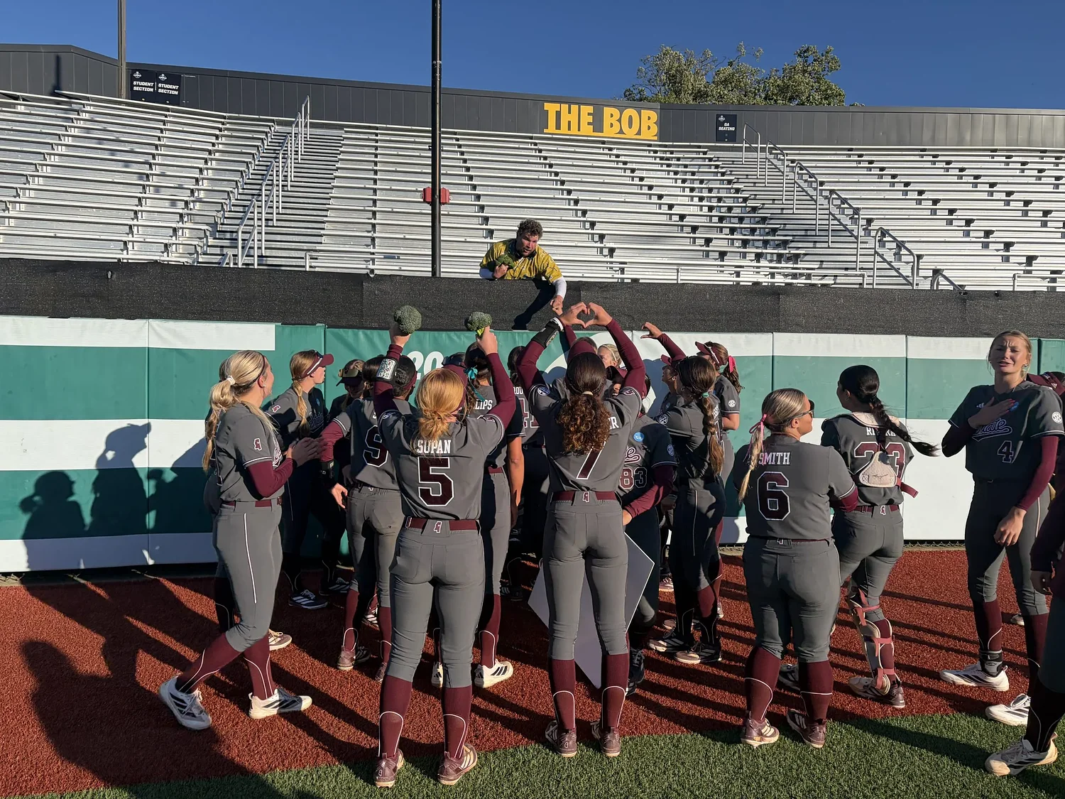 Mississippi State wins softball regional with help from a broccoli-loving fan