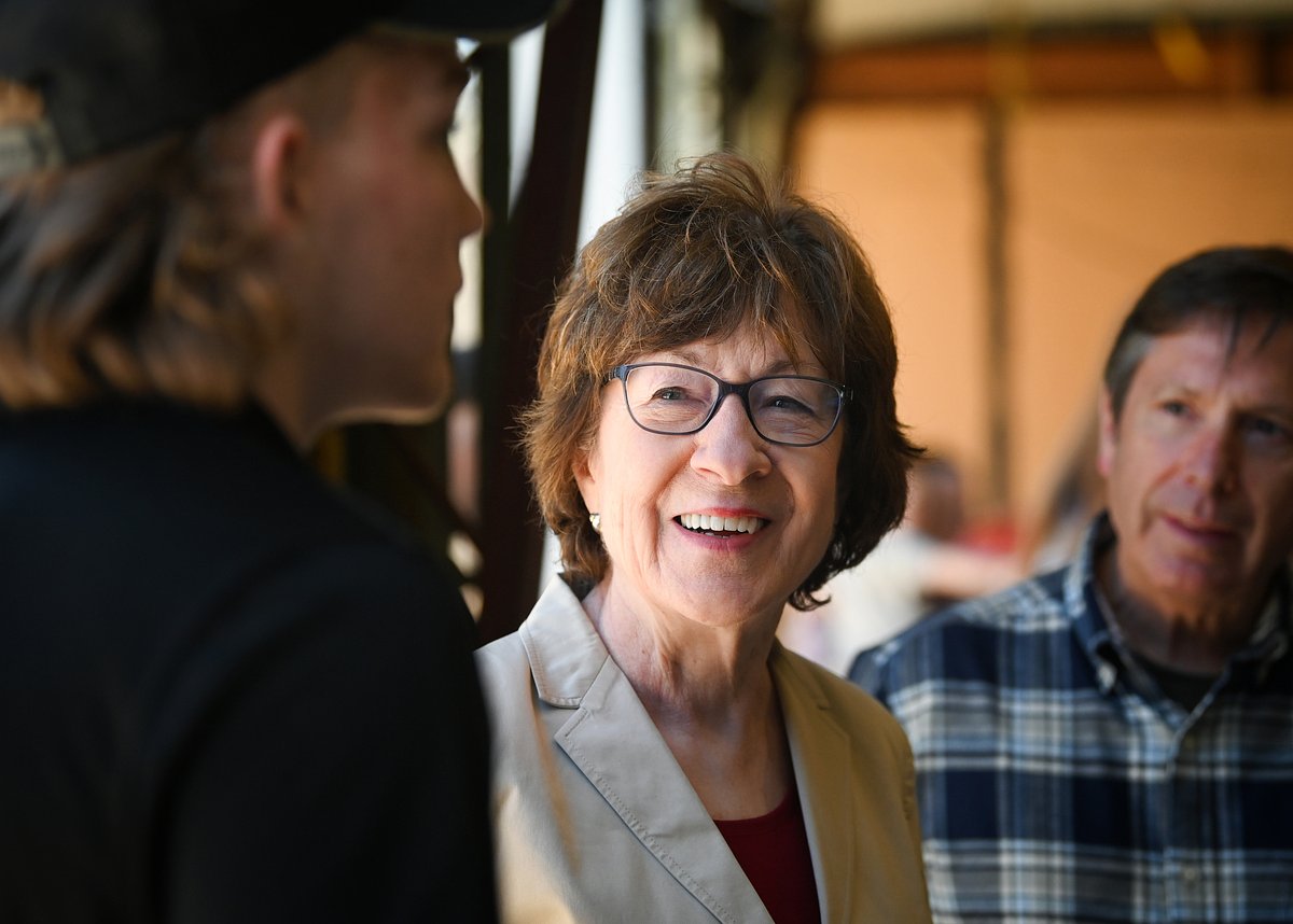 Susan Collins reveals condition that causes shaking