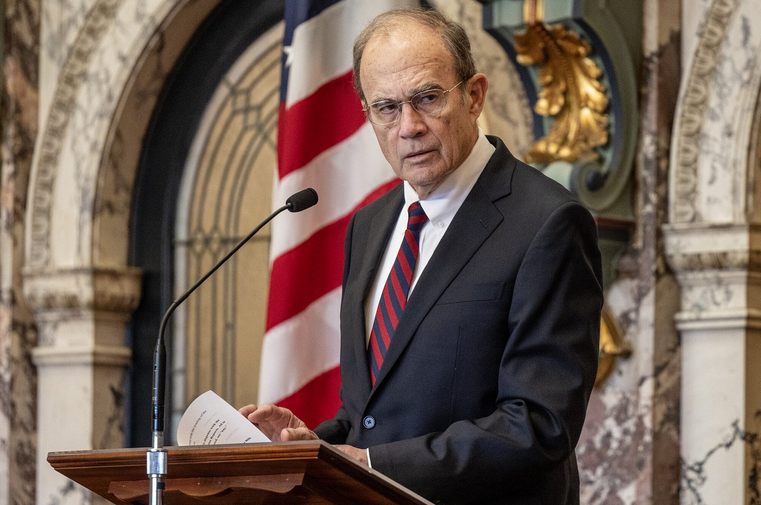 Is Delbert Hosemann's performance in the Legislature based on perception or reality?