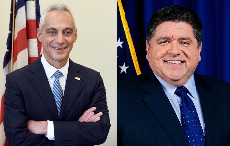 Pritzker, Emanuel take contrasting paths on Israel, antisemitism ahead of possible presidential runs