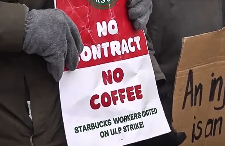 Starbucks Workers Launch Five-Day Strike Over Wage Disputes