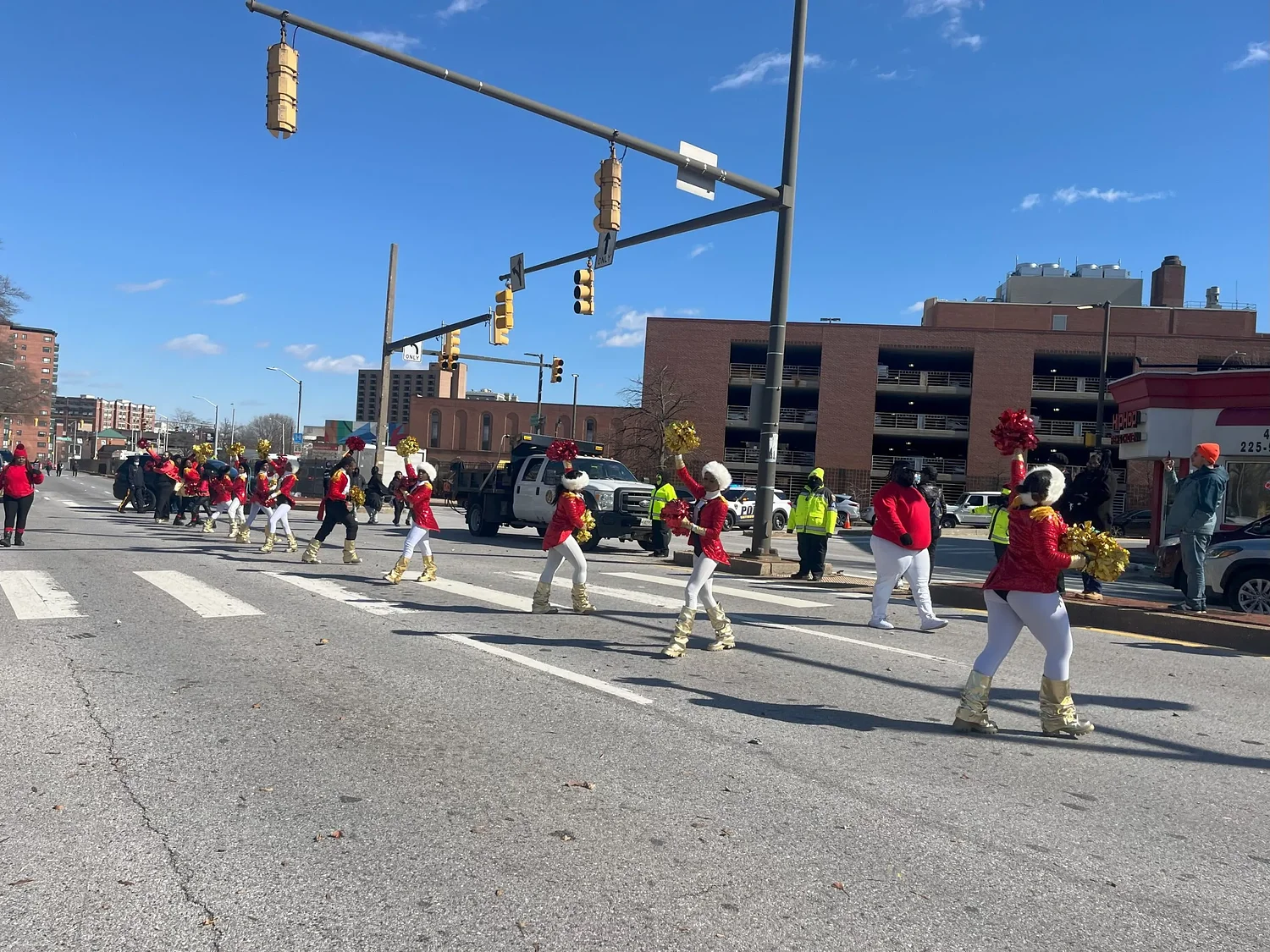 Baltimore holds its first Black History Month Parade