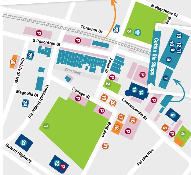 Norcross City Council approves $2.8M budget for downtown parking expansion