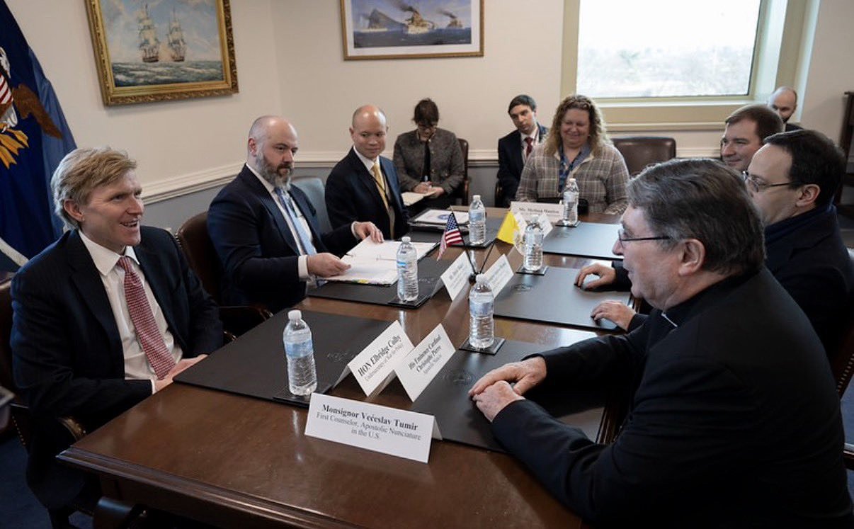 'Unusual' Pentagon-Vatican meeting sparks intrigue, denials and whispers of a diplomatic clash