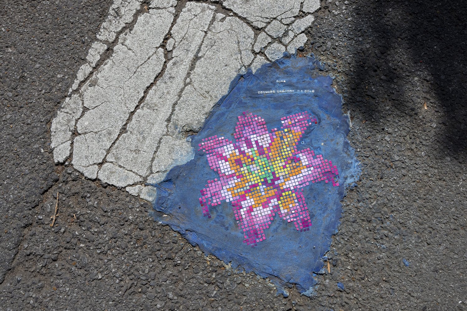 Sidewalk troubles? Meet the vigilante artist on a pothole-beautifying spree