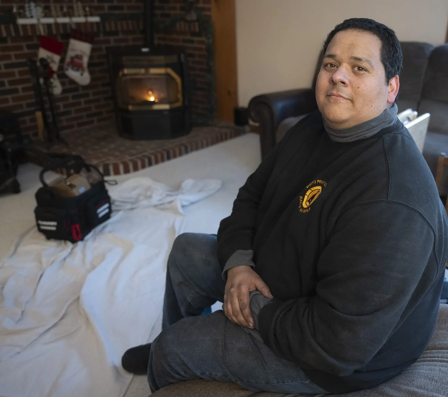 A clean stove, a second act for owner of pellet stove cleaning business
