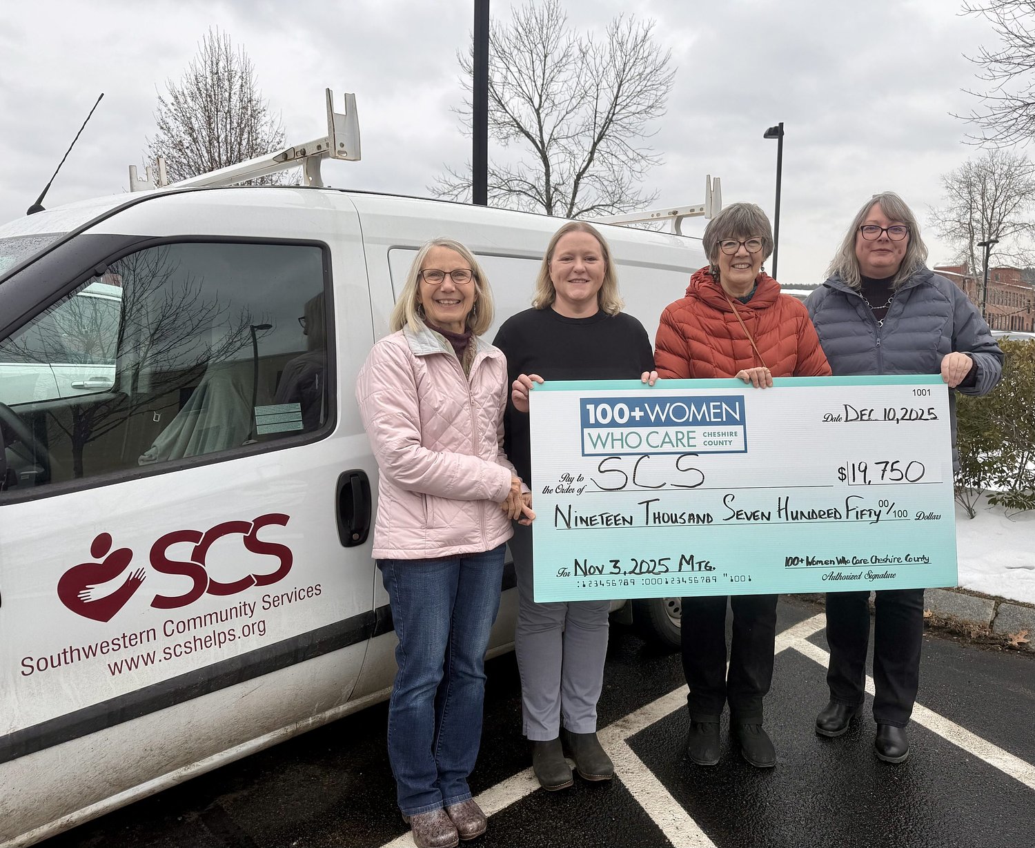 Southwestern Community Services receives $19,750 donation from Women Who Care