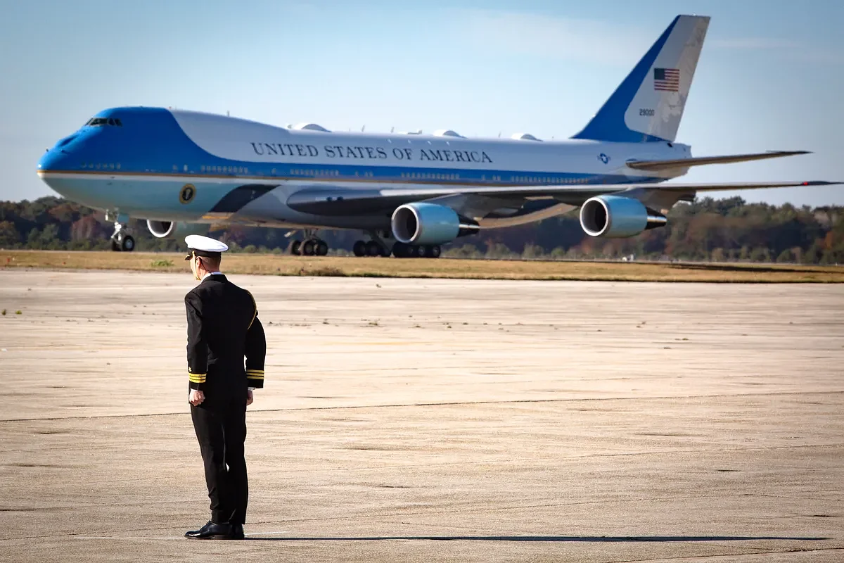 Plane to be used for Air Force One training will land in Bangor today