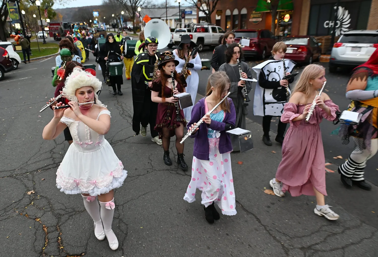 PHOTOS: Downtown Greenfield draws a crowd for Halloween festivities