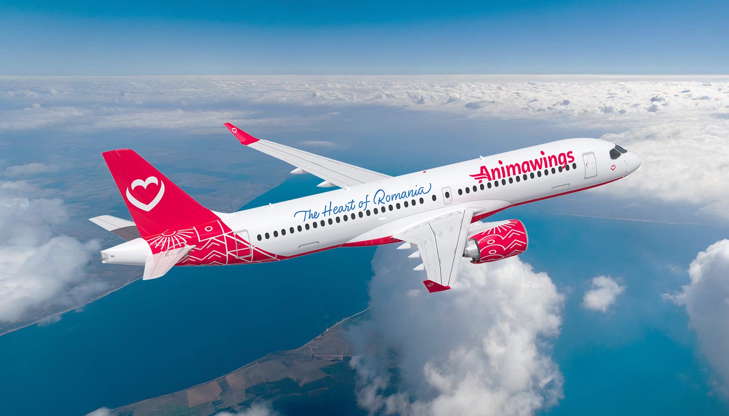 Avionul Timișoara – București, redirecționat vineri dimineață la Sibiu