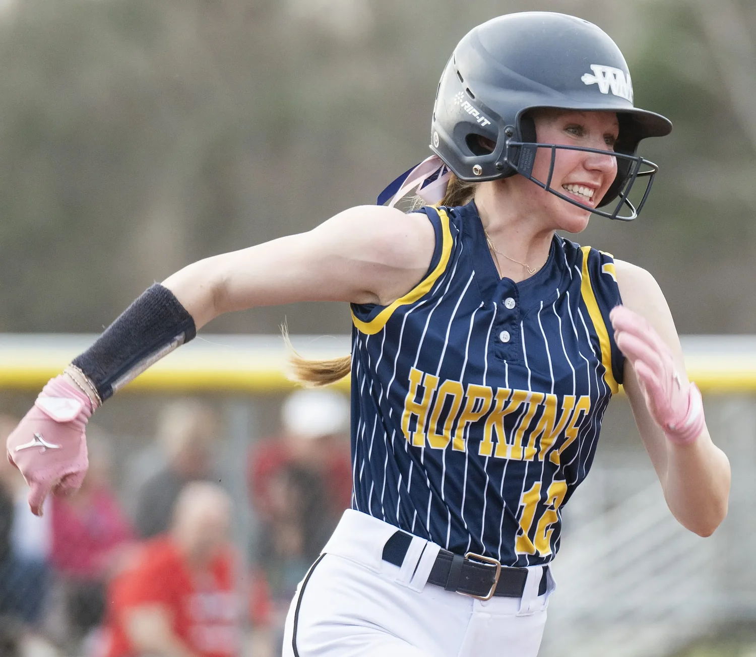 Hopkins' Lily Ellia achieves 100th career hit in loss to Frontier