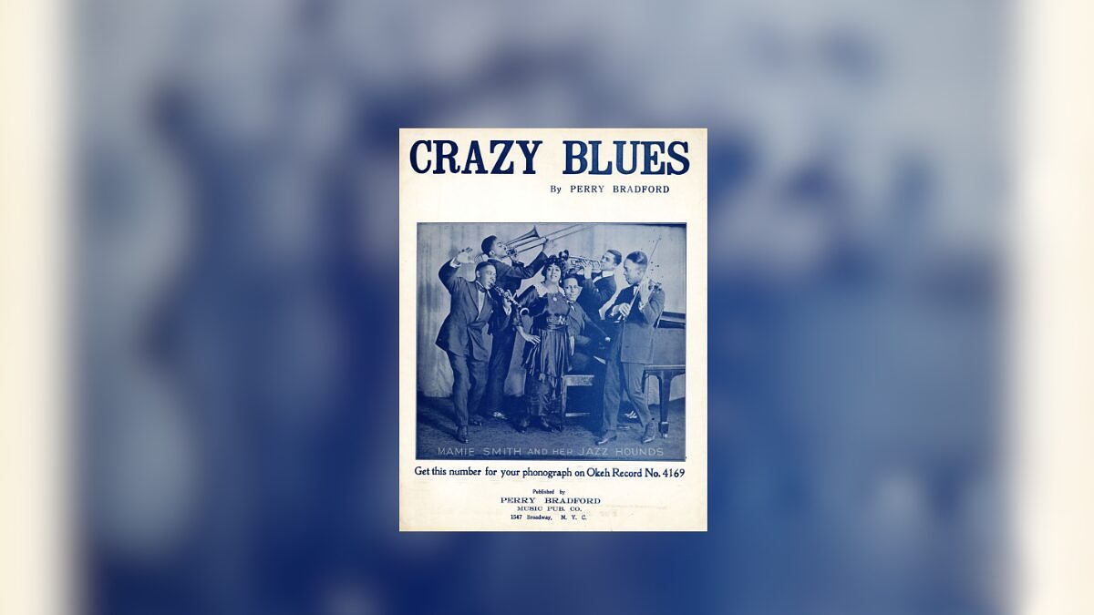 1920: Mamie Smith sings ‘Crazy Blues’