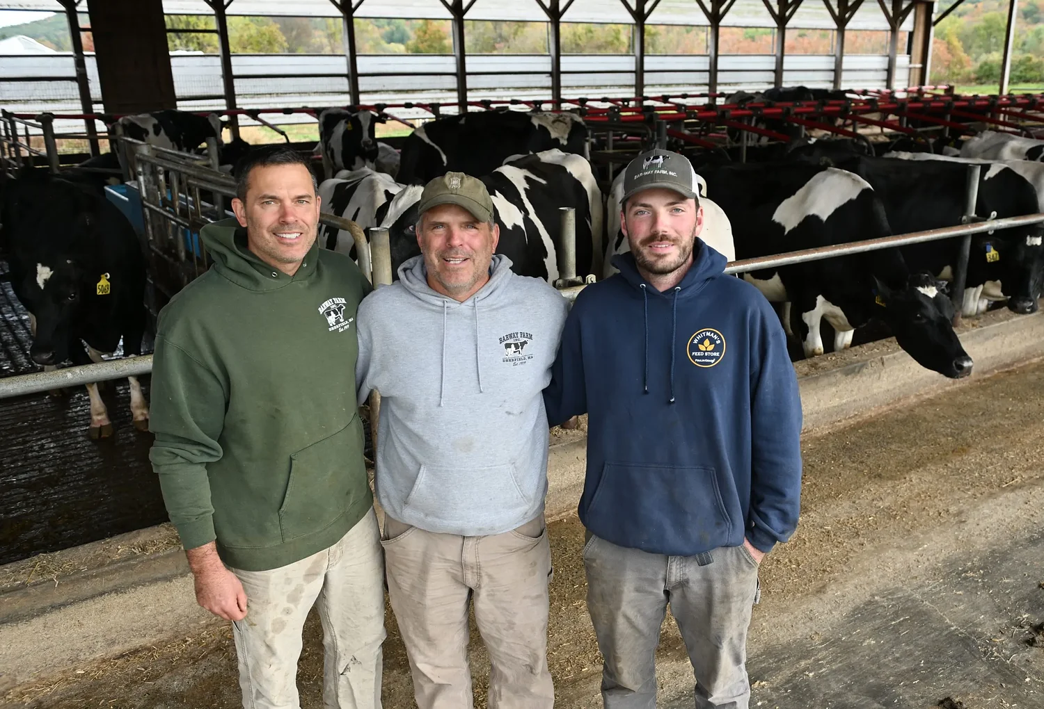 ‘The cows are the core’: Deerfield’s Bar-Way Farm named Mass. Dairy Farm of the Year