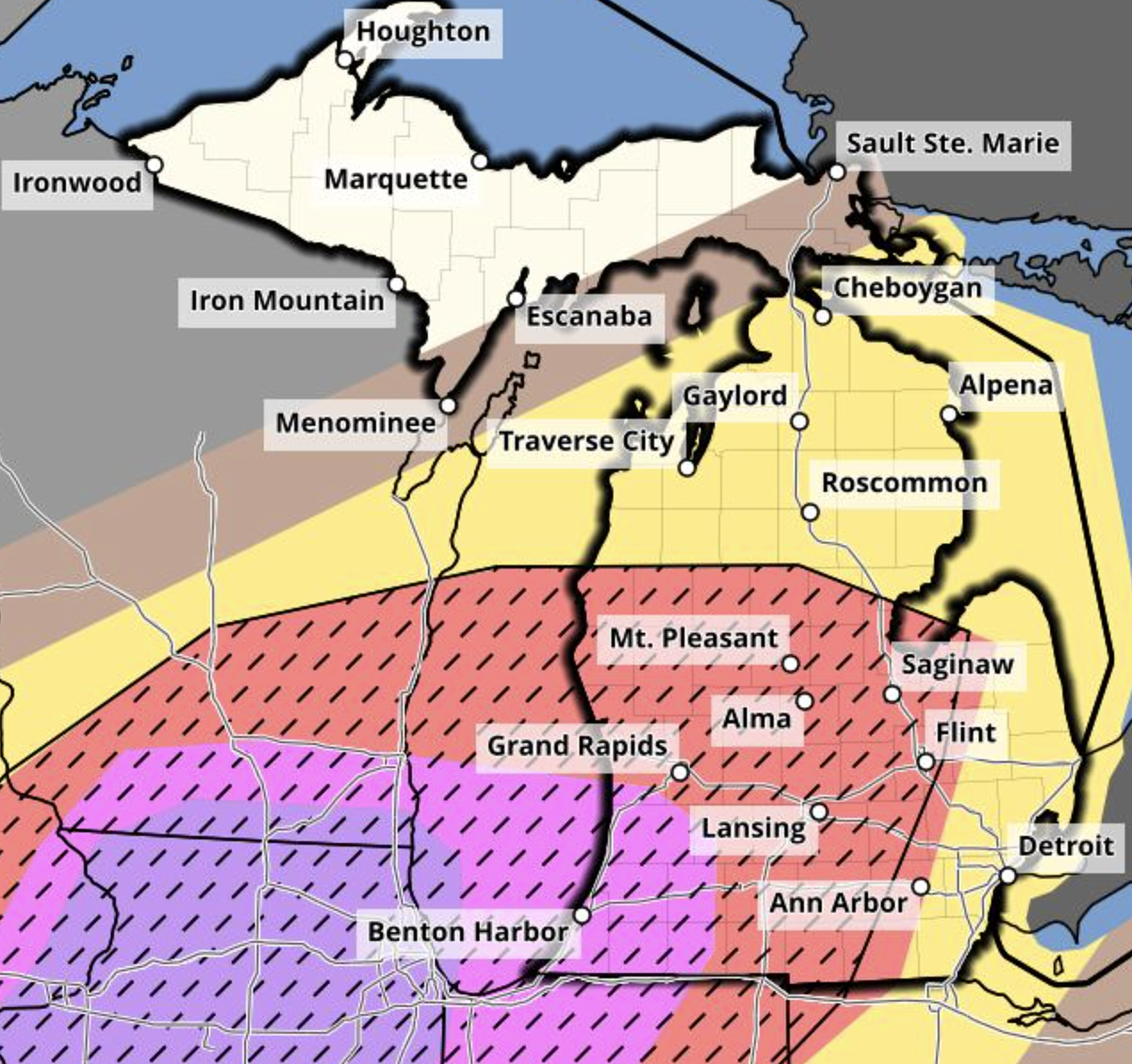 Tornado - severe storm situation: What has changed this afternoon