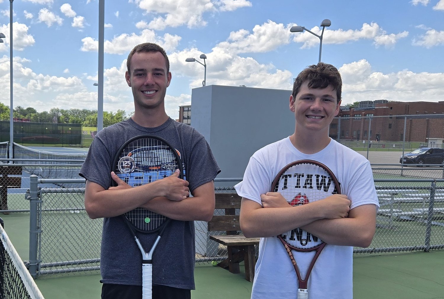 2026 Times Boys Tennis Players of the Year: Ottawa’s Kaden Araujo and Ayden Sexton