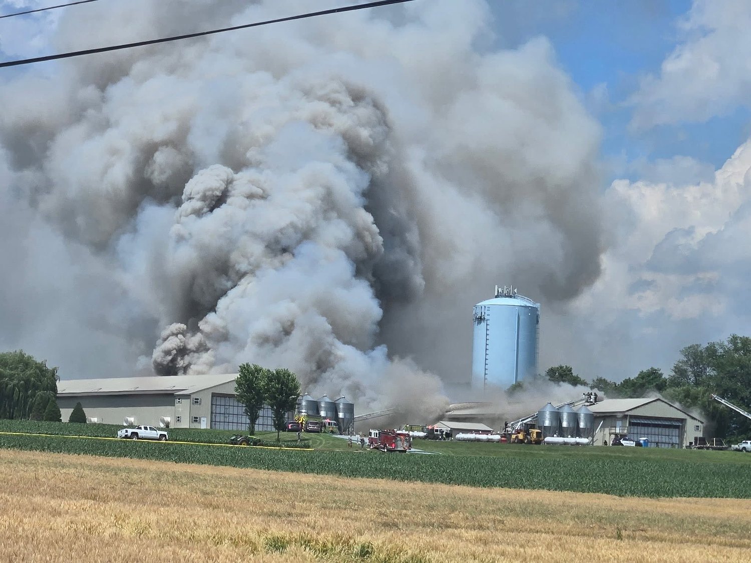 Massive fire destroys chicken house in Lancaster County: news reports