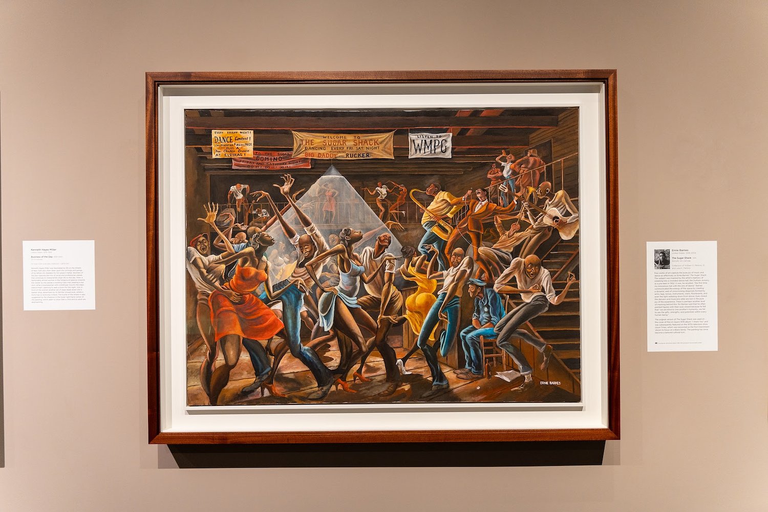 Iconic painting by N.C. native Earnie Barnes on display at Mint Museum Uptown