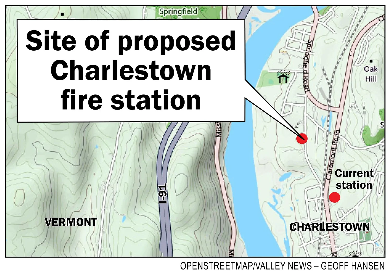 Health and safety concerns prompt proposal for new Charlestown fire station