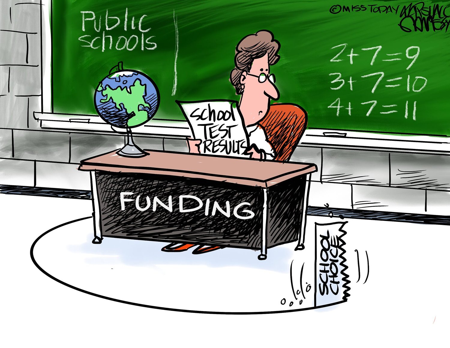 Marshall Ramsey: School Funding Buzzsaw
