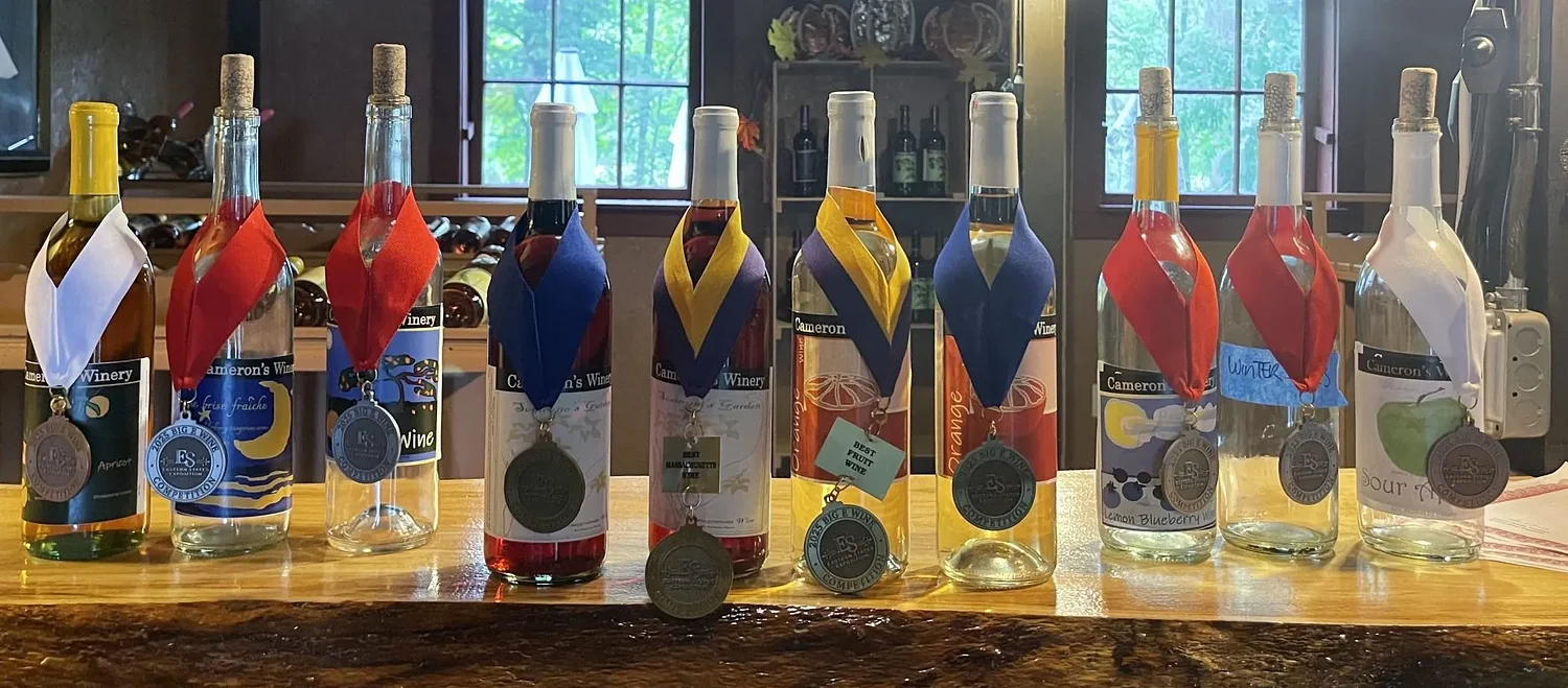 Cameron’s Winery’s ‘fruit-forward’ wines earn accolades in Big E competition