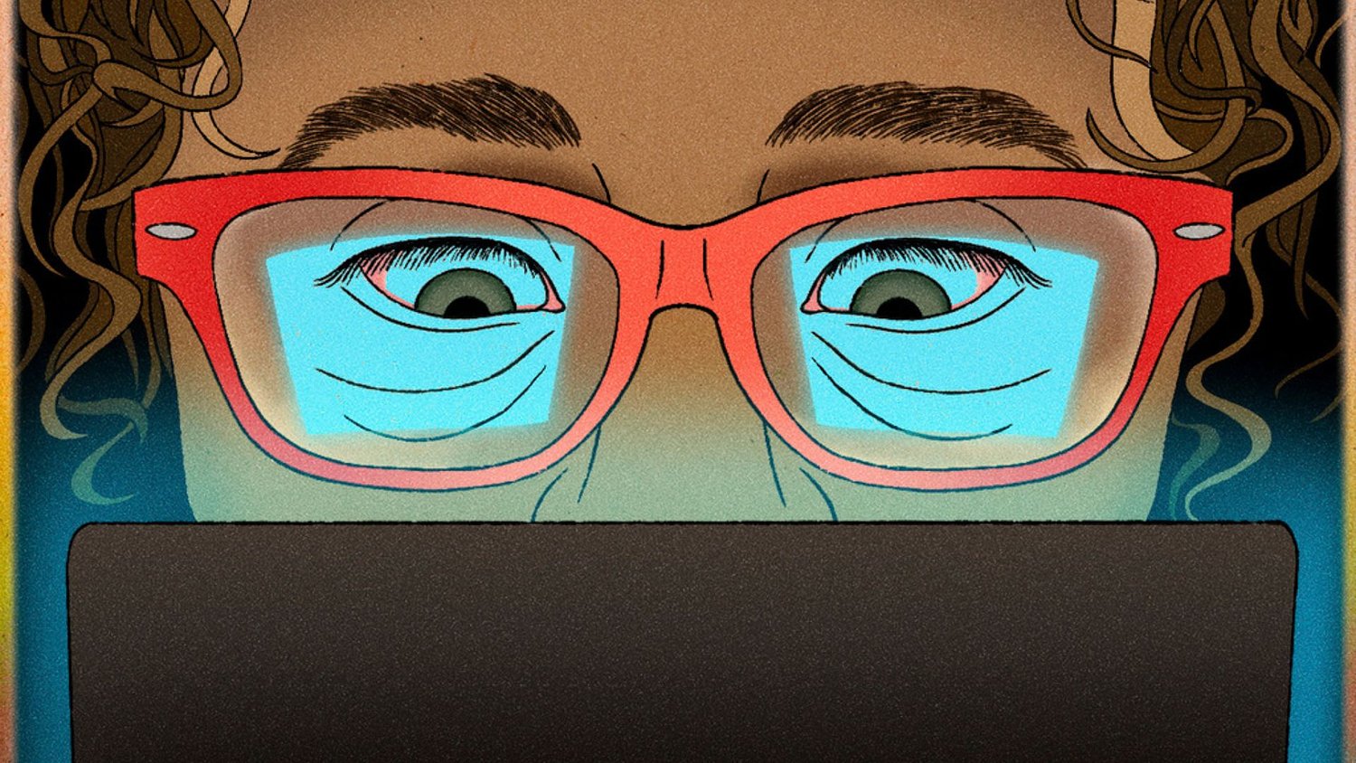Screen breaks and the right desk setup offer relief from work-related eye strain